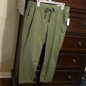 Old Navy chinos, size 12, olive green